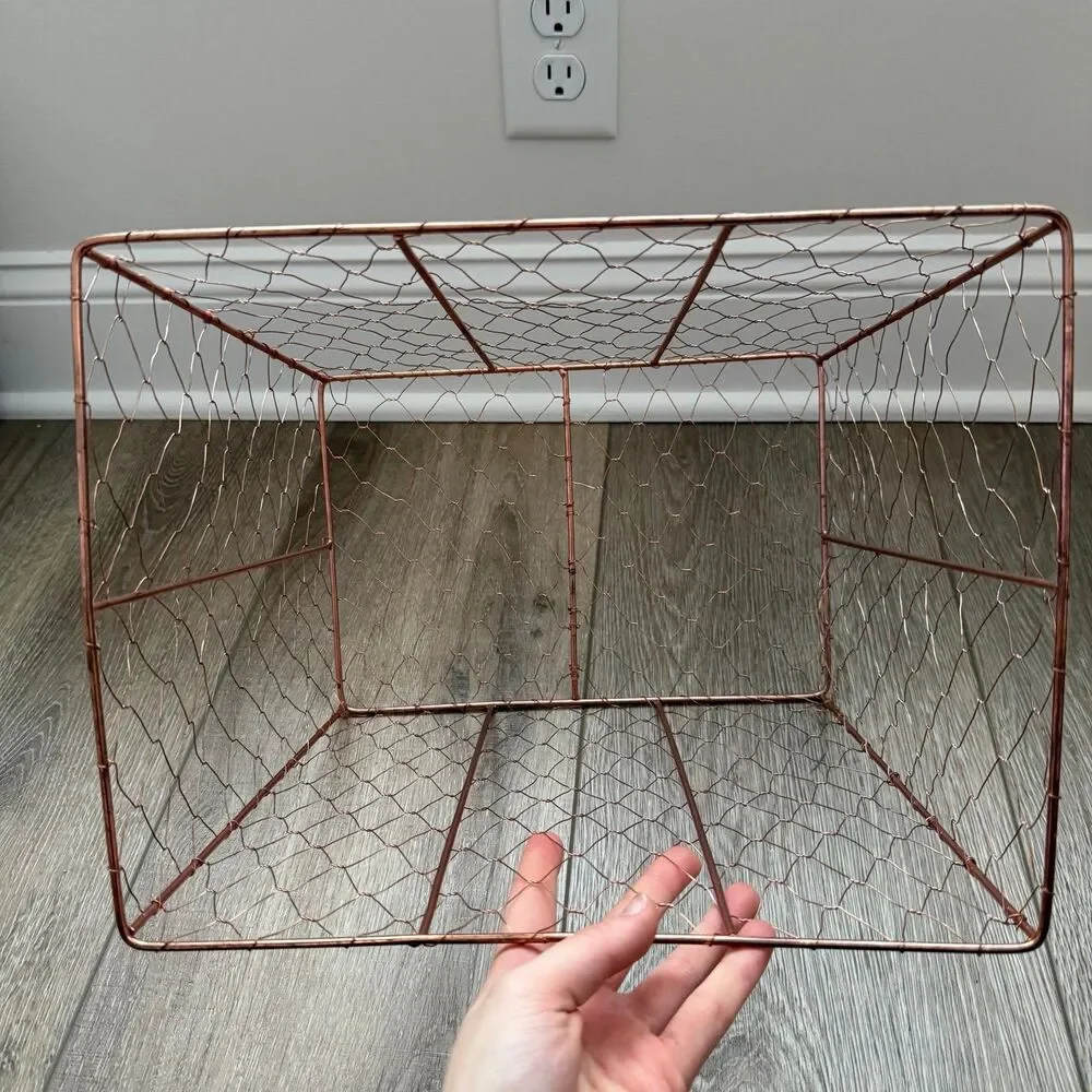 Metal Wire Storage Container